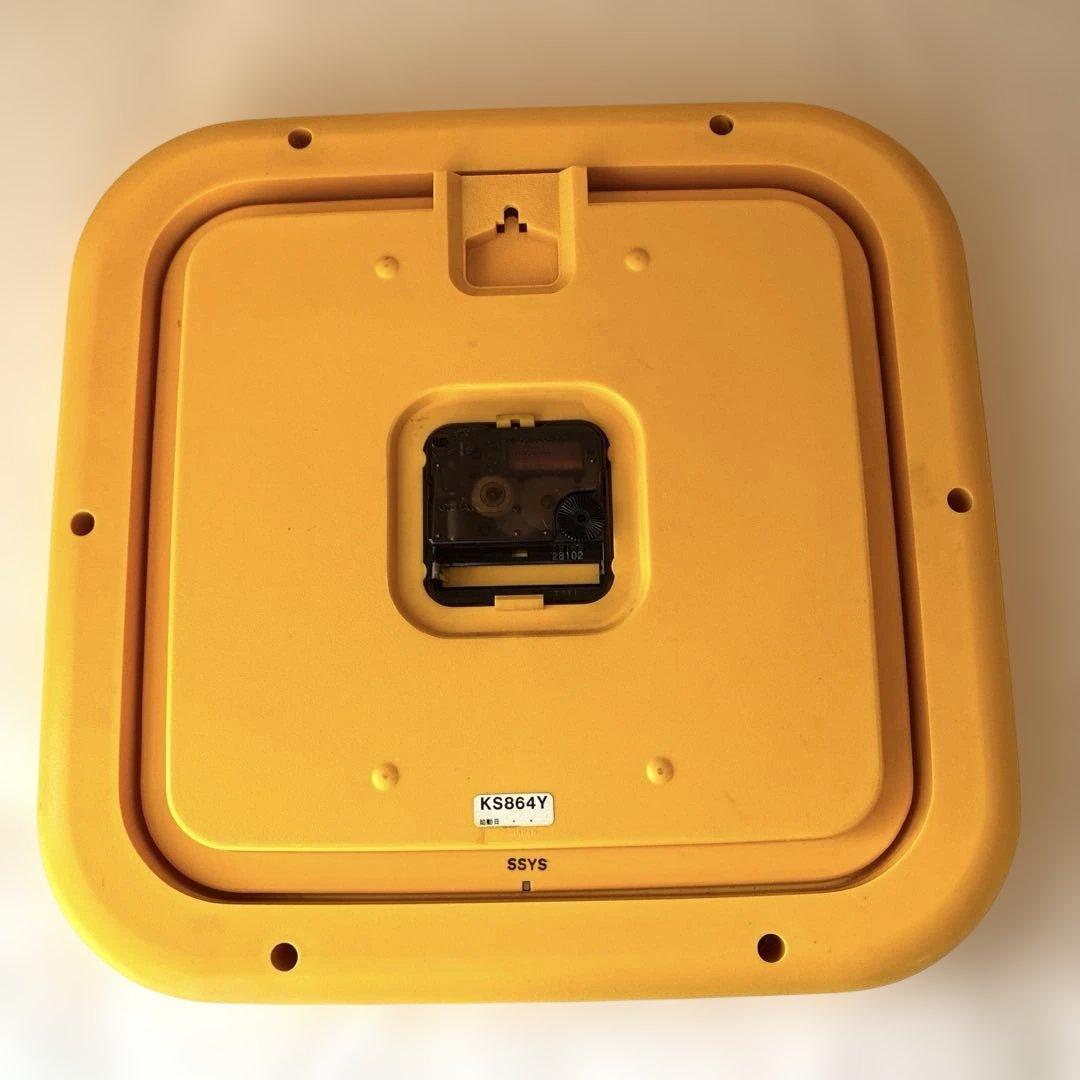 昭和レトロ 動作品 セイコー SEIKO 掛時計 ポップ 80年代　当時物