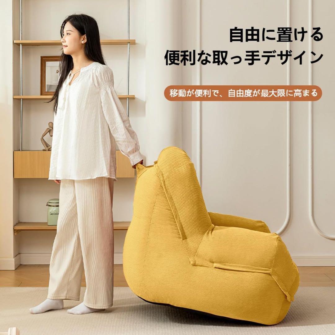 ソファ 一人掛け 座布団 軽量 椅子 長持ファブリック