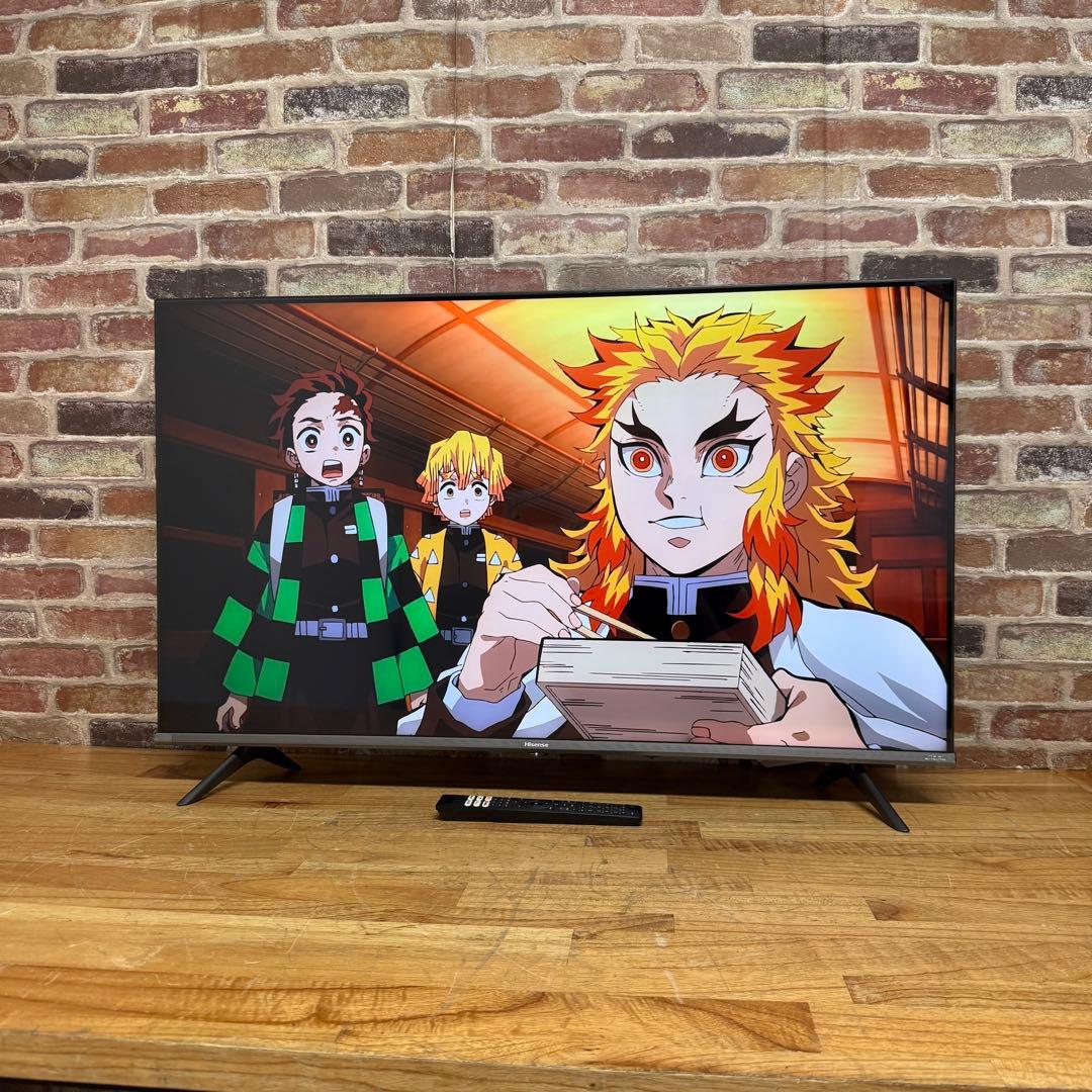 2022年製！43V型 4Kチューナー内蔵 液晶テレビ 43A65G ネット動画