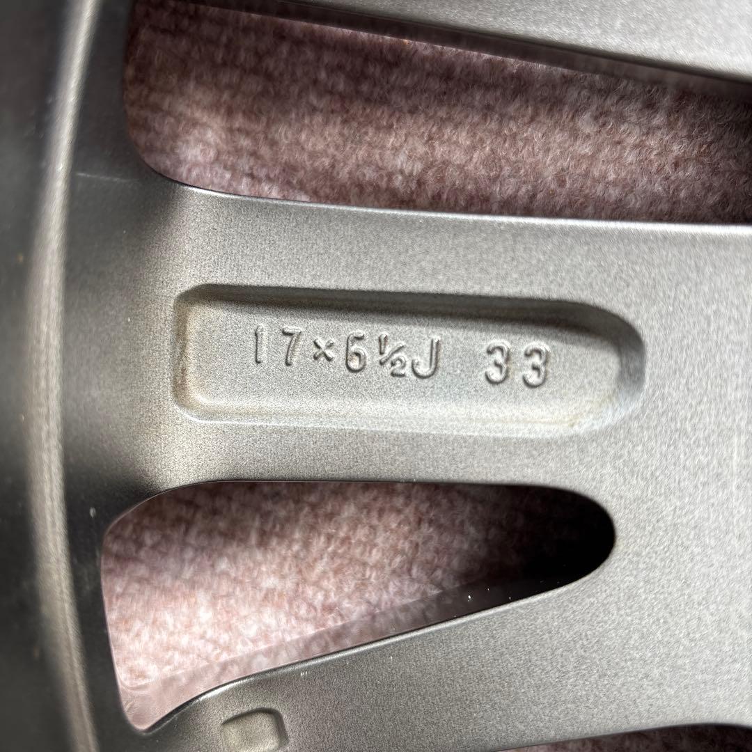 トヨタ アルファード30系　純正17インチアルミホイール　4本セット