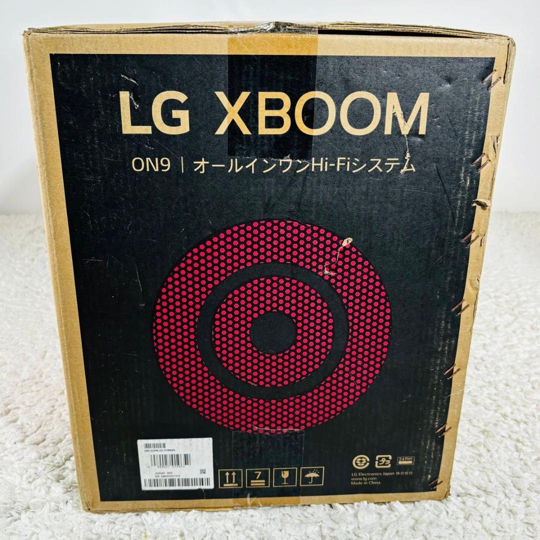 LG エルジー Xブーム ON9 新品 スピーカー マルチカラー照明 ウーファー