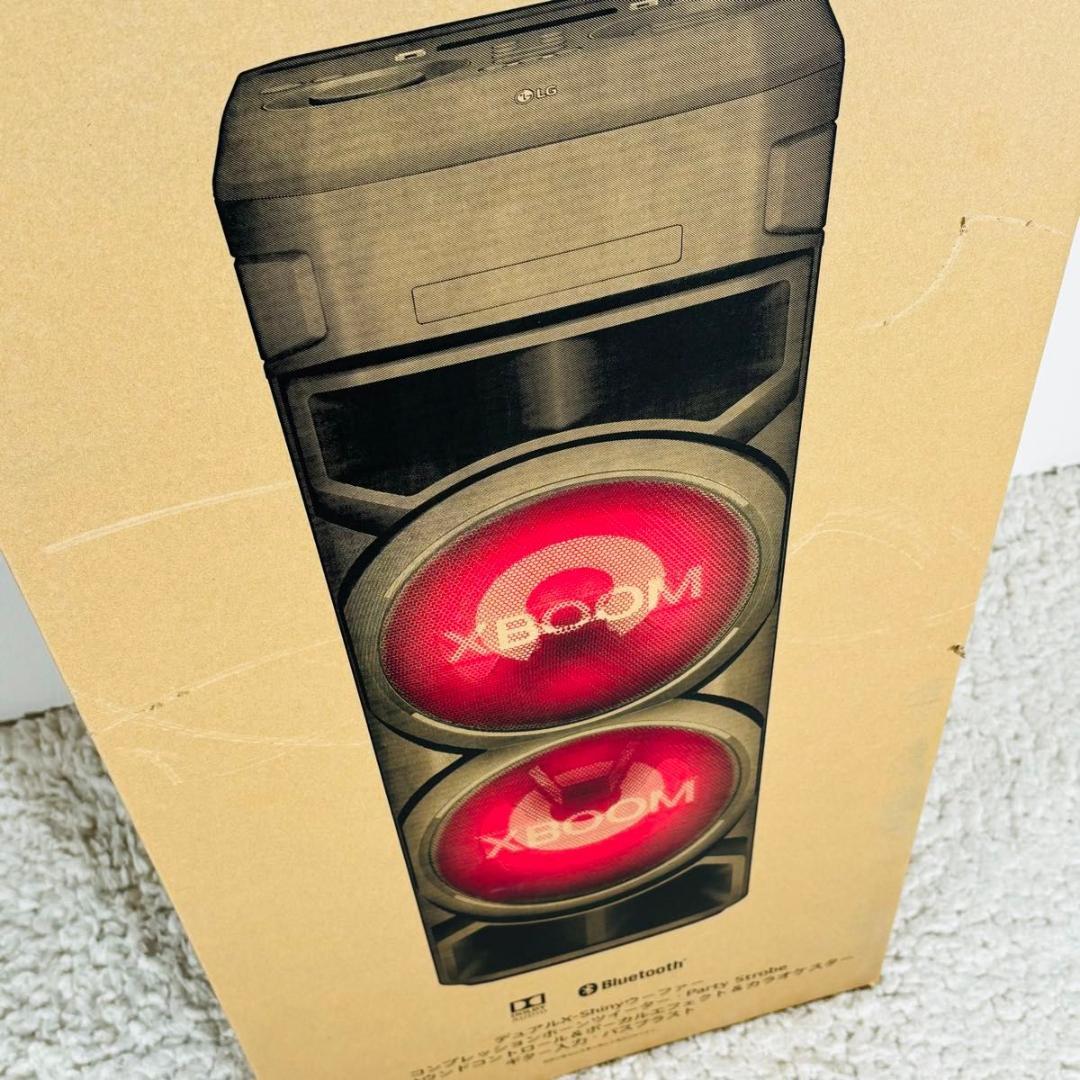 LG エルジー Xブーム ON9 新品 スピーカー マルチカラー照明 ウーファー