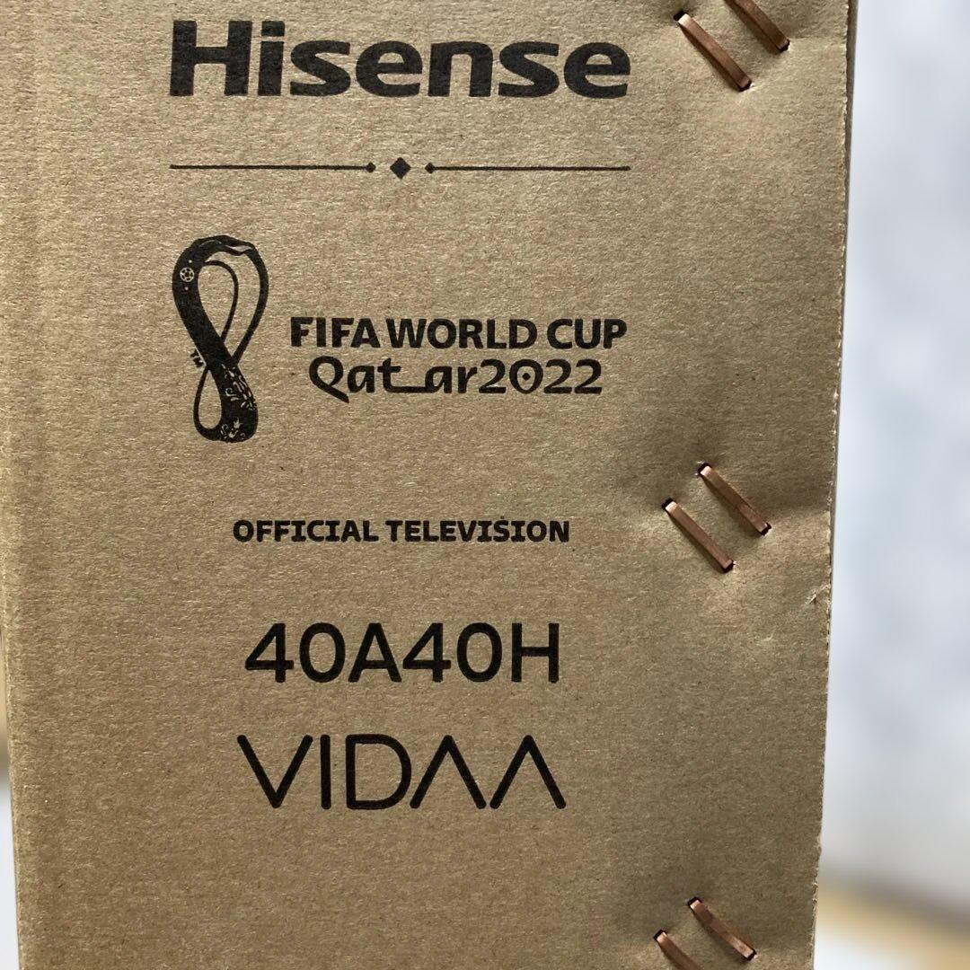 ハイセンス 40V型 フルハイビジョン 液晶 テレビ 40A40H 2022年