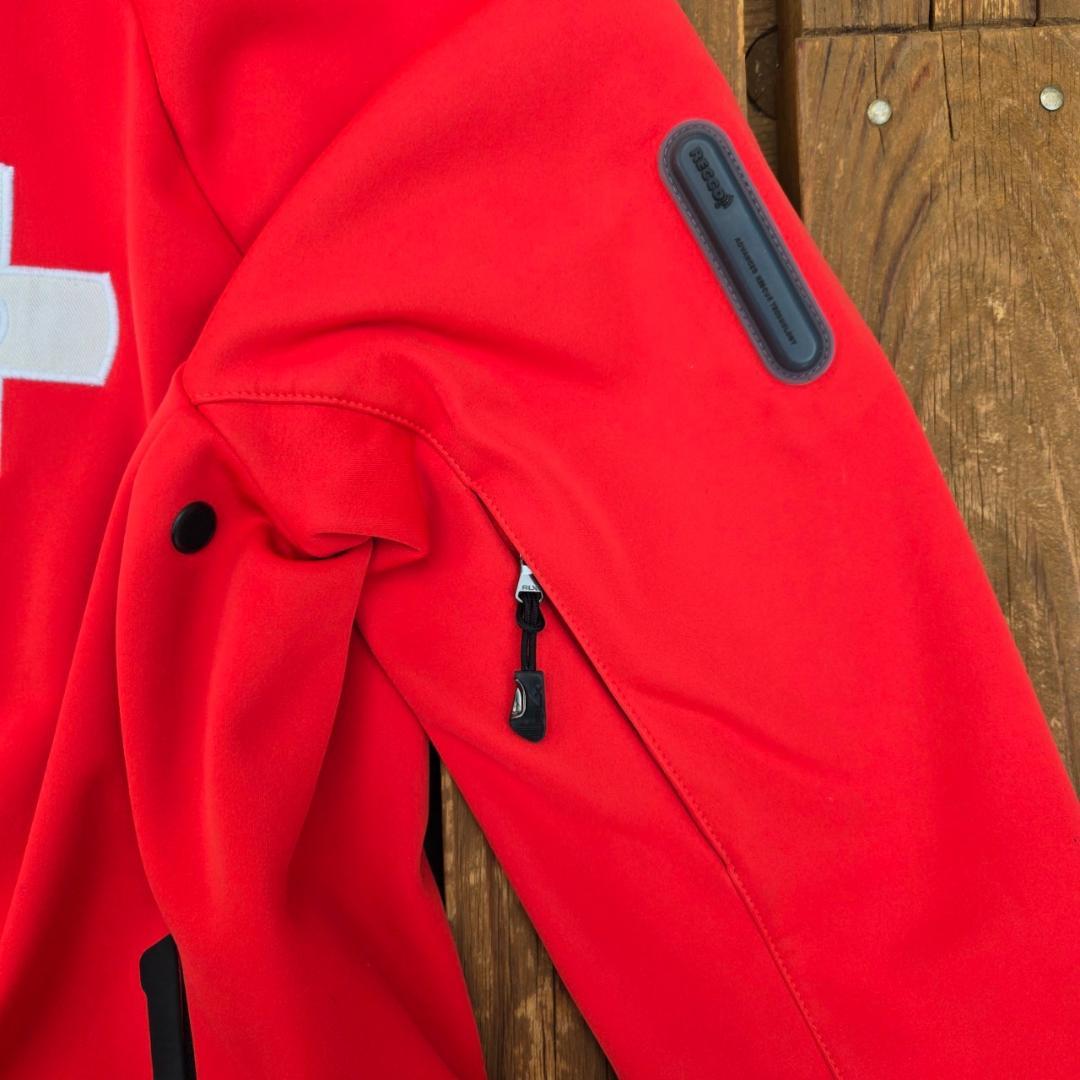 RLX　テック系　シェルジャケット　レッド　サイズM　ラルフローレン