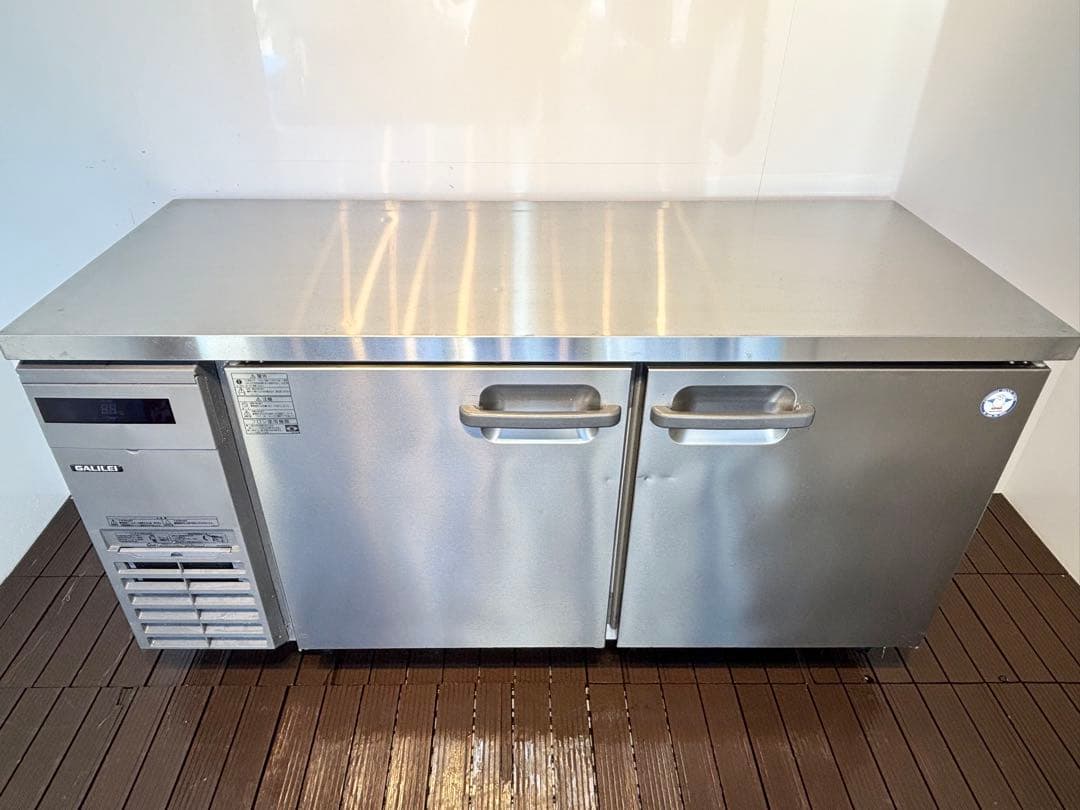 美品フクシマガリレイ業務用台下冷蔵庫コールドテーブルLCC-150RM-F