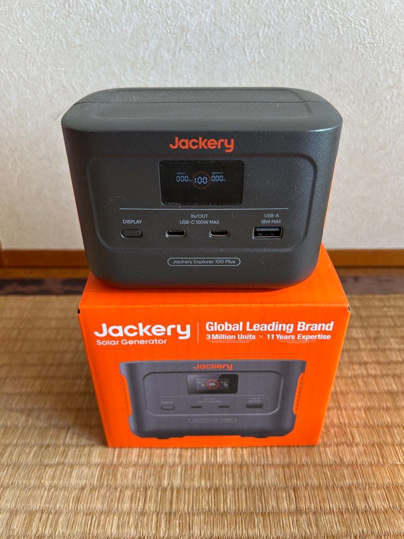 Jackery Explorer 100 + SolarSaga 40 セット