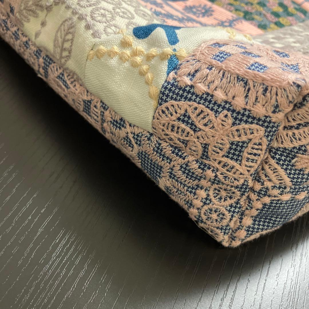 x)ミナペルホネン☆ハンドメイドパッチショルダーバッグ(forest tile)