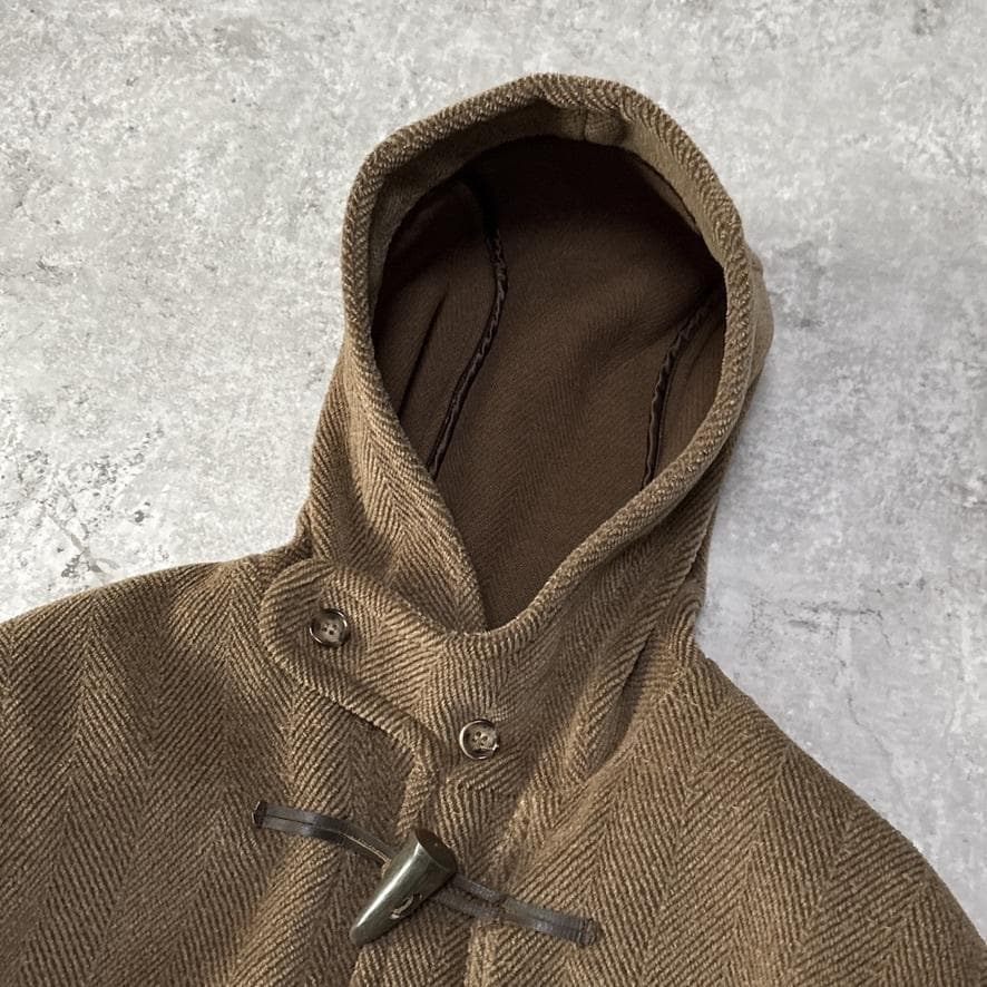 グローバーオール ムーアブルック キングストン ダッフルコート 48 ブラウン