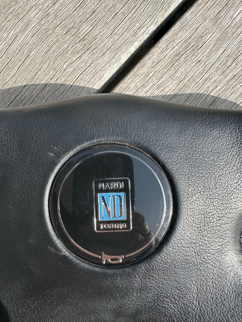 NARDI GARA4 TYPE4 365mm ブラックレザー