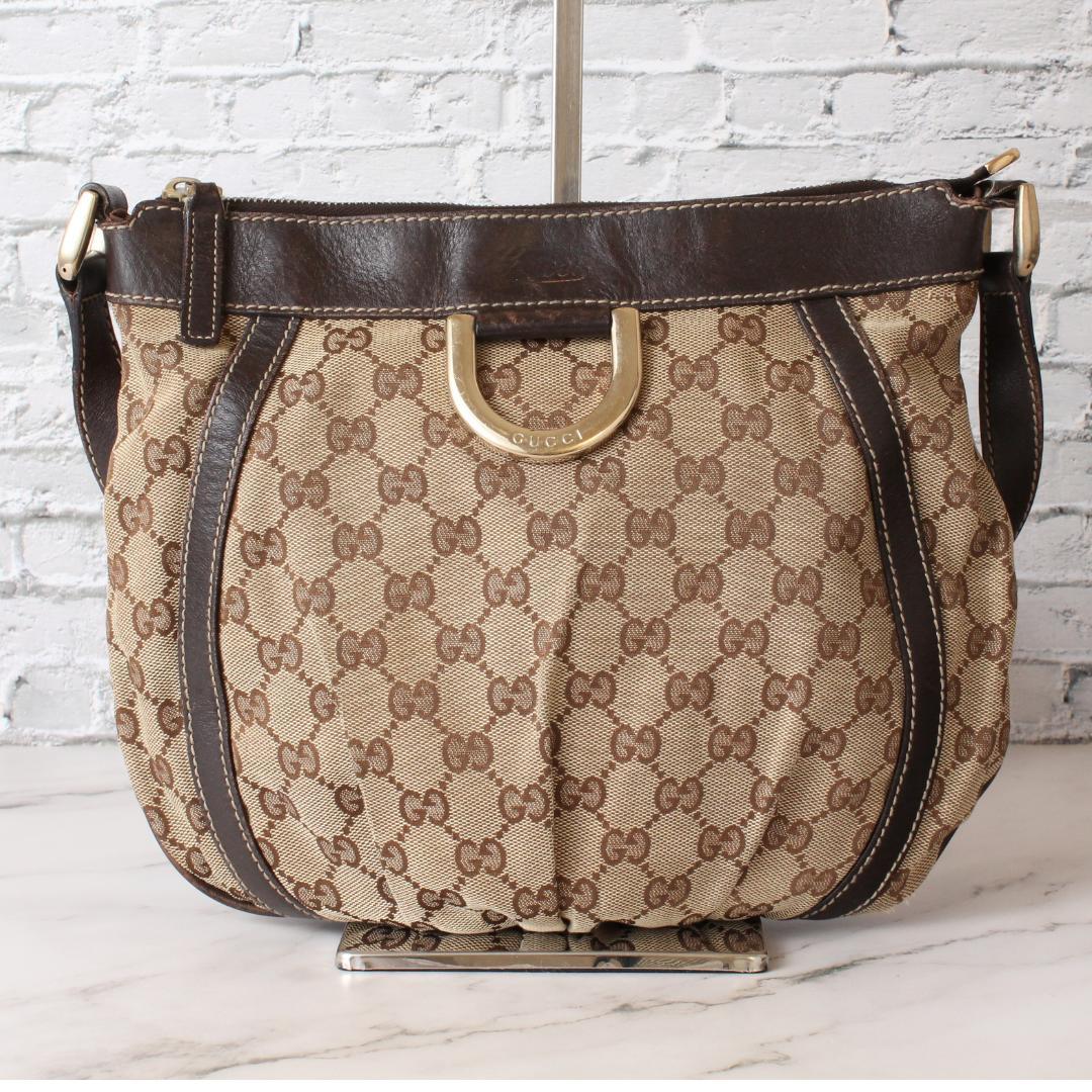 GUCCI グッチ ショルダーバッグ アビー GGキャンバス 斜めがけ GG柄