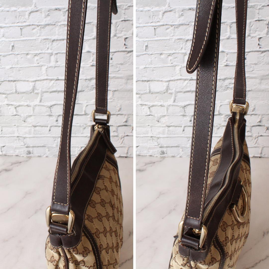 GUCCI グッチ ショルダーバッグ アビー GGキャンバス 斜めがけ GG柄