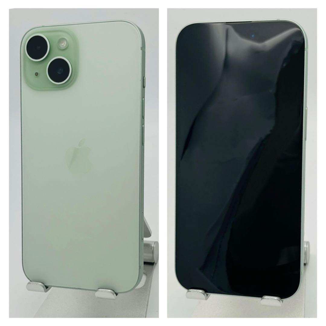 A iPhone 15 128 GB SIMロック　グリーン　本体