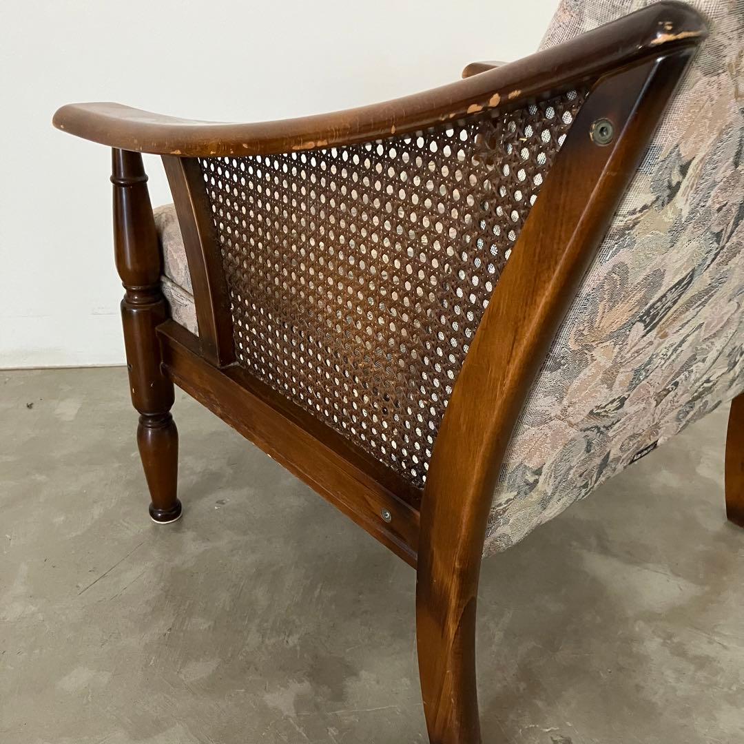 レトロ　アンティーク　ヴィンテージ　古道具　古家具　カリモク　椅子　ソファー