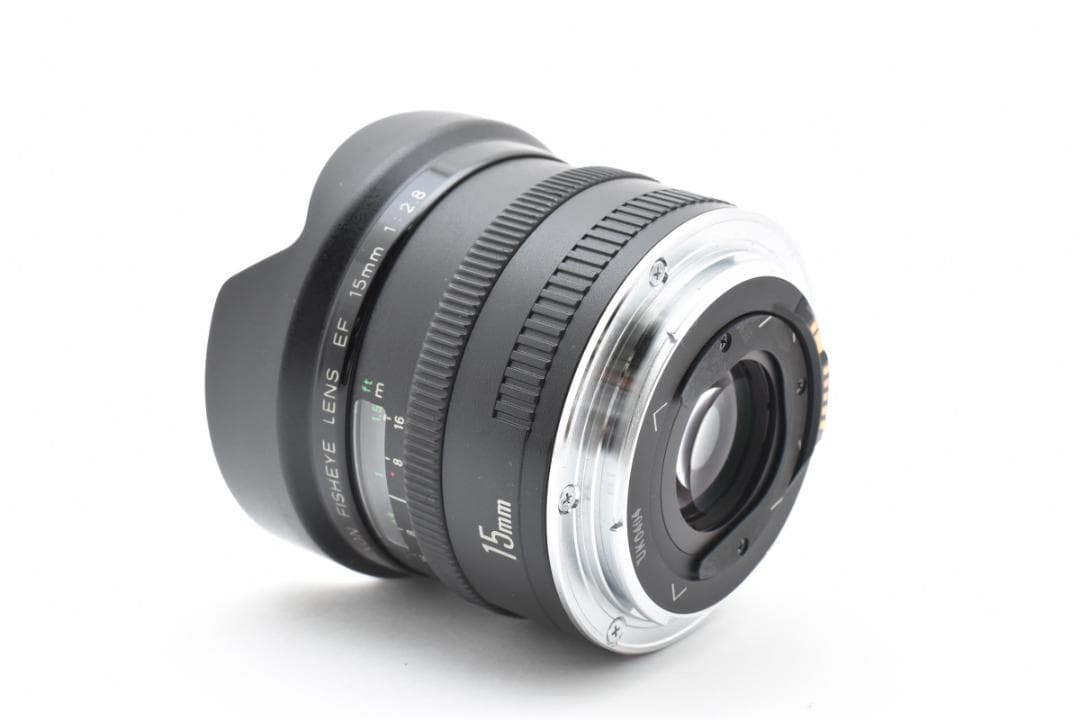 ジャンク キャノン EF 15mm F2.8 FISHEYE Lens 5453