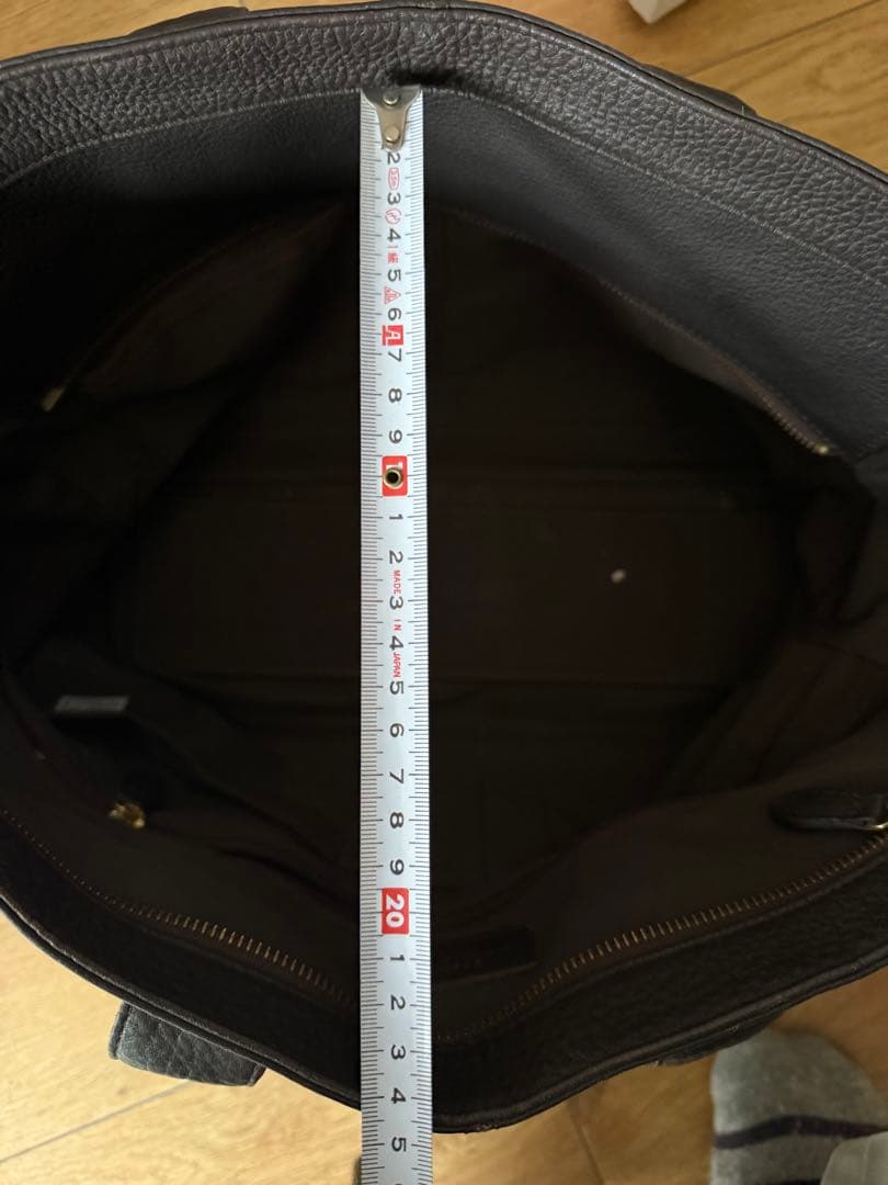 PORTER レザー ビジネスバッグ ダークブラウン