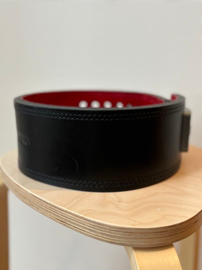 SBD POWERLIFTING トレーニングベルト ブラック/レッド