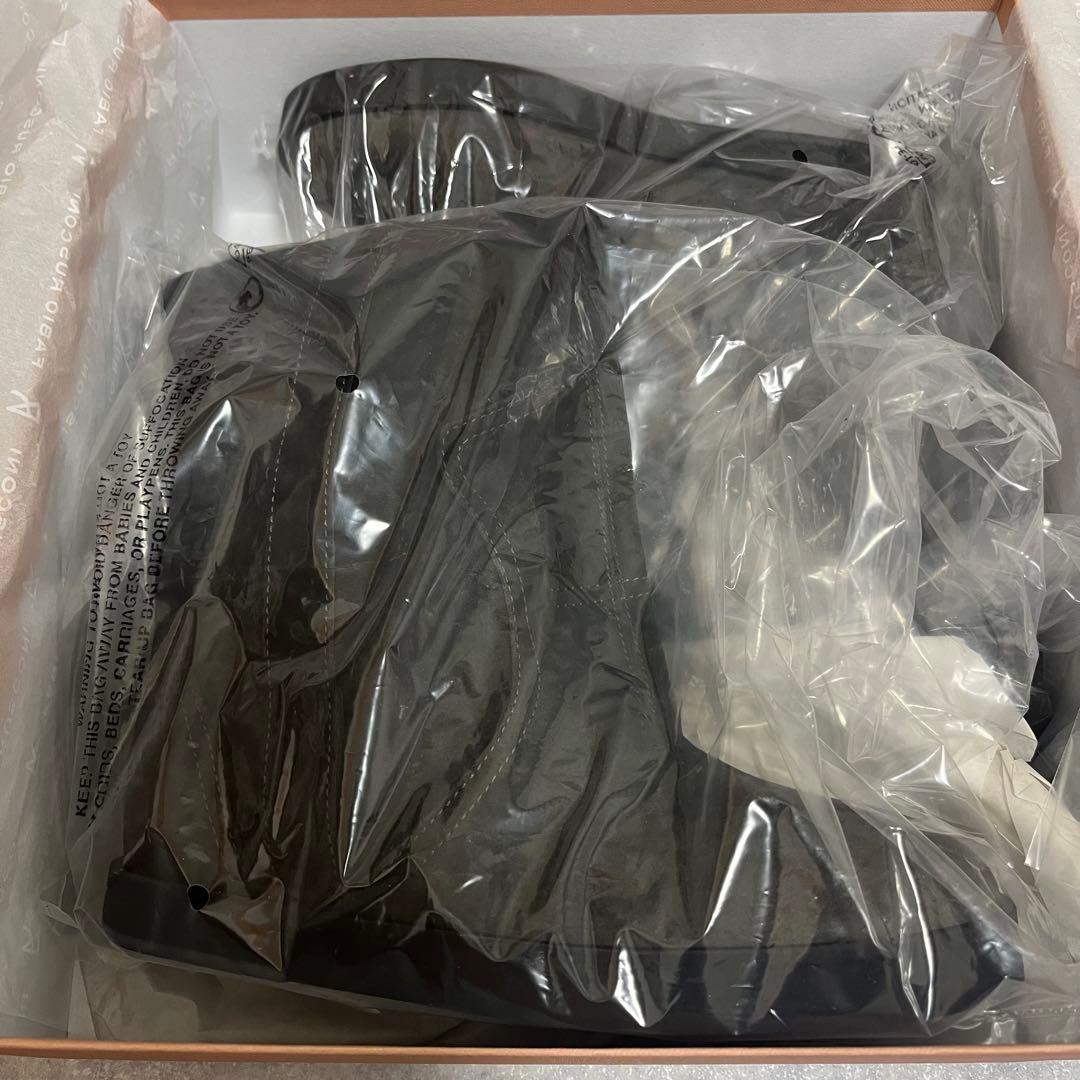 【新品】定4.3万　ファビオルスコーニ インヒール　ロングブーツ　22〜22.5