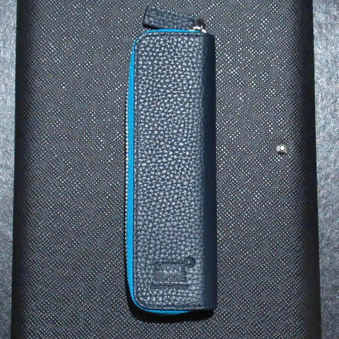 モンブラン ペンケース ペンポーチ マイスターシュテュック 1本用 124131