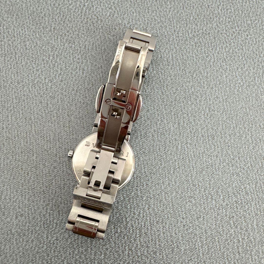 ブルガリ BB23SS 黒文字盤 12Pダイヤ