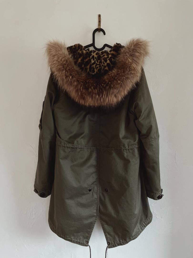 ワコマリア レオパード モッズコート S WACKO MARIA