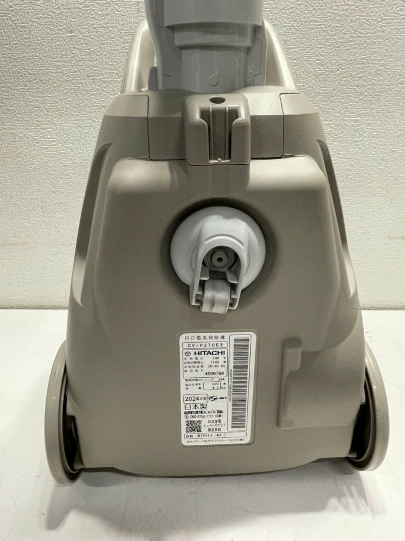 動作確認済 　HITACHI 掃除機 CV-P270E3 24年1026-011