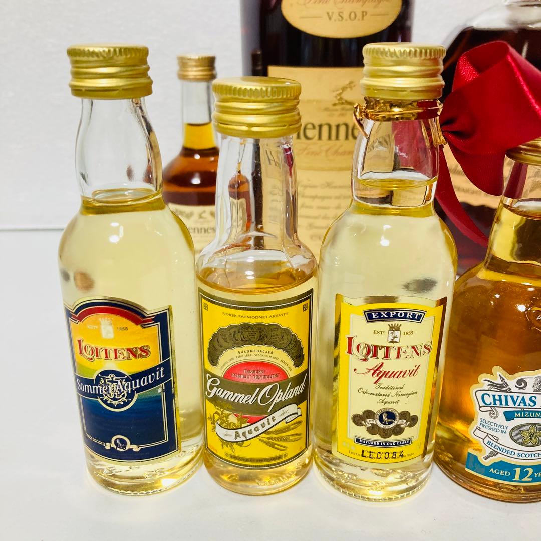 まとめ売り　ブラントン　ヘネシー　モエシャンドン　山崎12年　シーバスリーガル等