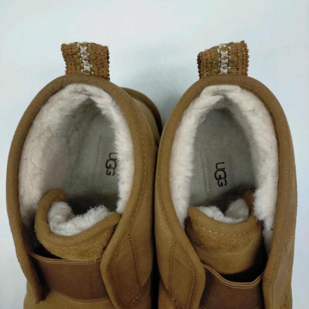 PoPo様限定 UGG　ムートンブーツ　ニューメルフレックス　茶　27