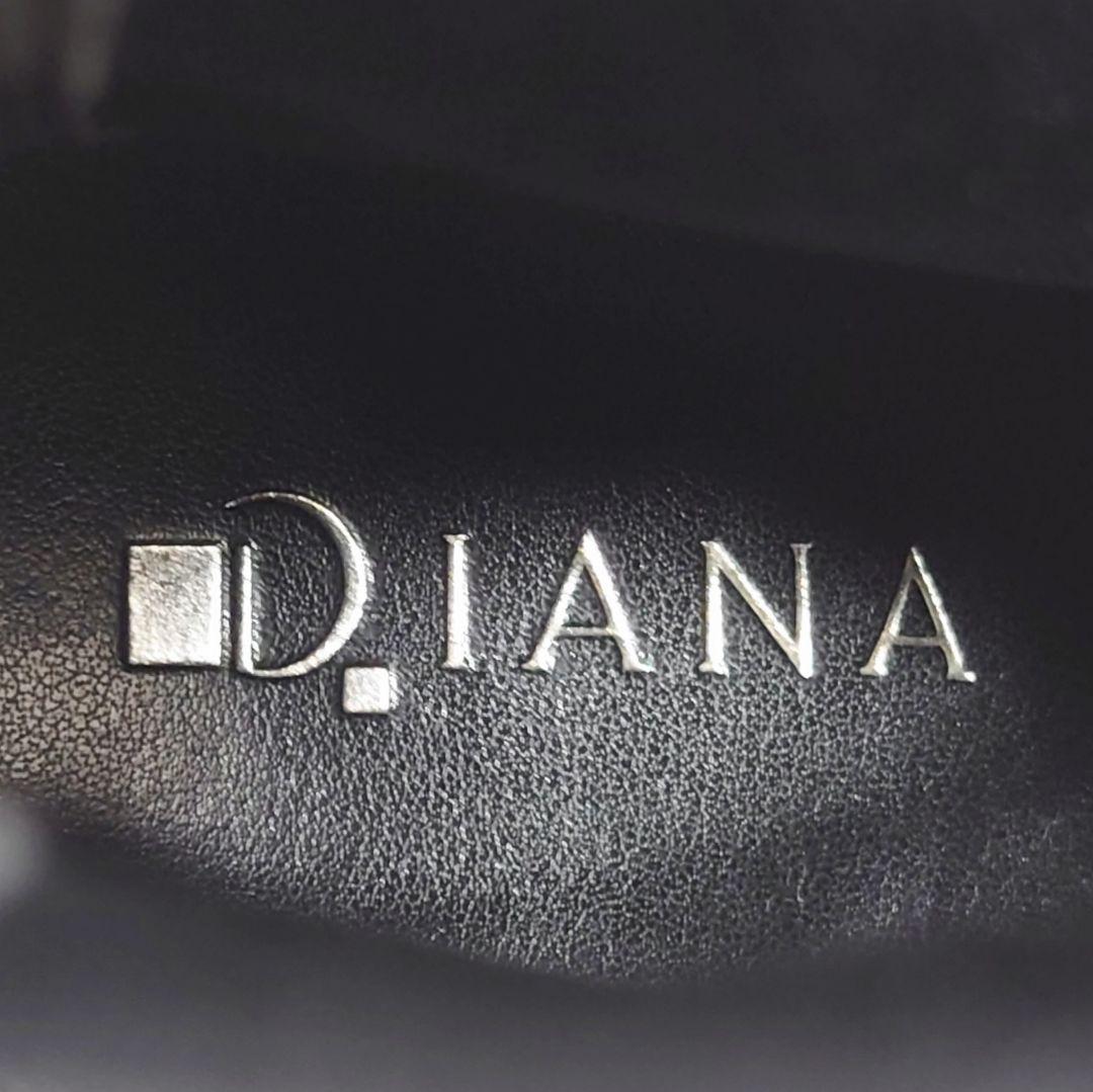 美品 ダイアナ トラックソール サイドゴア ショート ブーツ ファビオルスコーニ