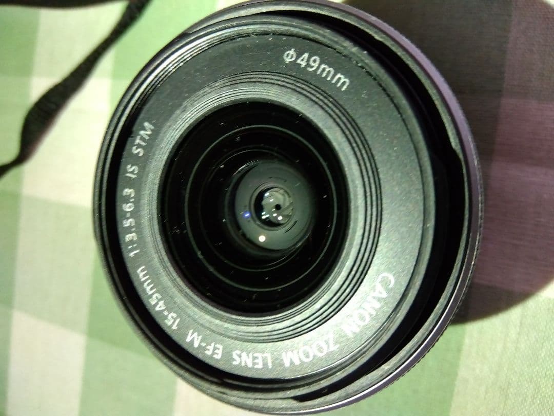 Canon EOS kiss m ホワイト ダブルズームレンズキット