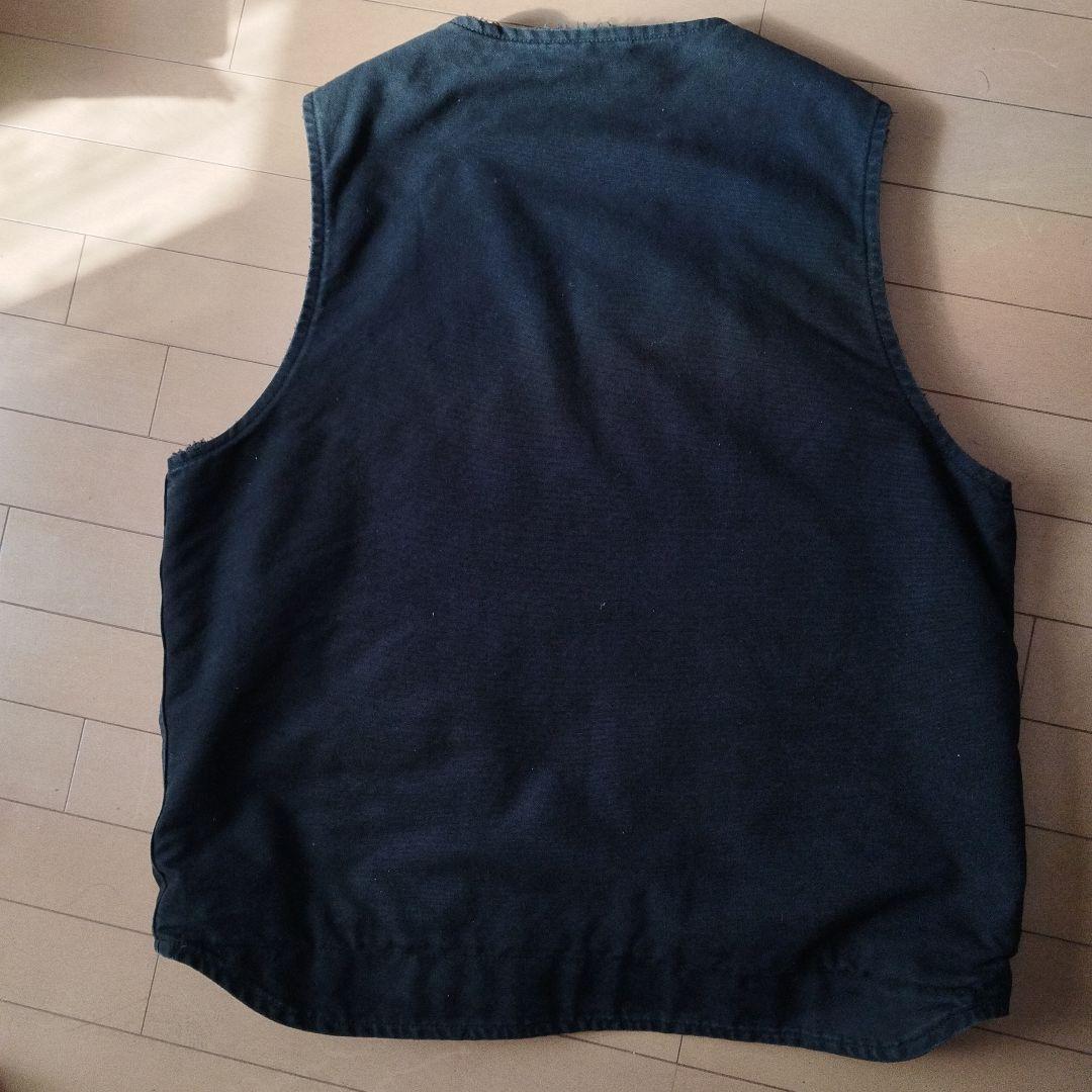 Carhartt XL ブラックダック ベスト今日明日価格