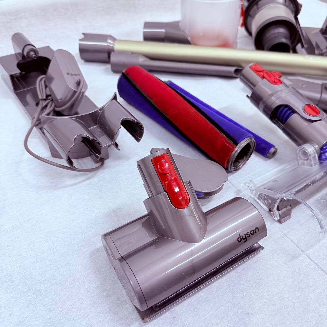 【分解洗浄】Dyson V8 Fluffy Extra SV10 バッテリ30分