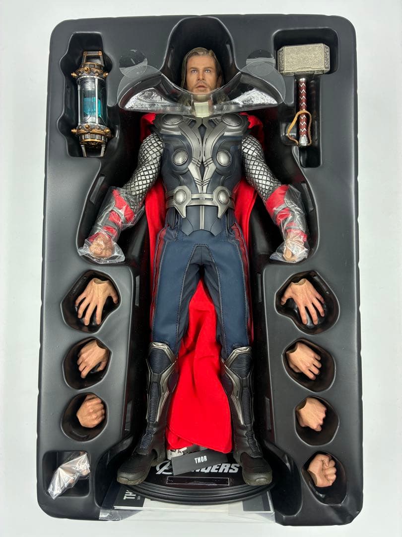 ホットトイズ ソー 1/6 アベンジャーズ 外箱色あせ有