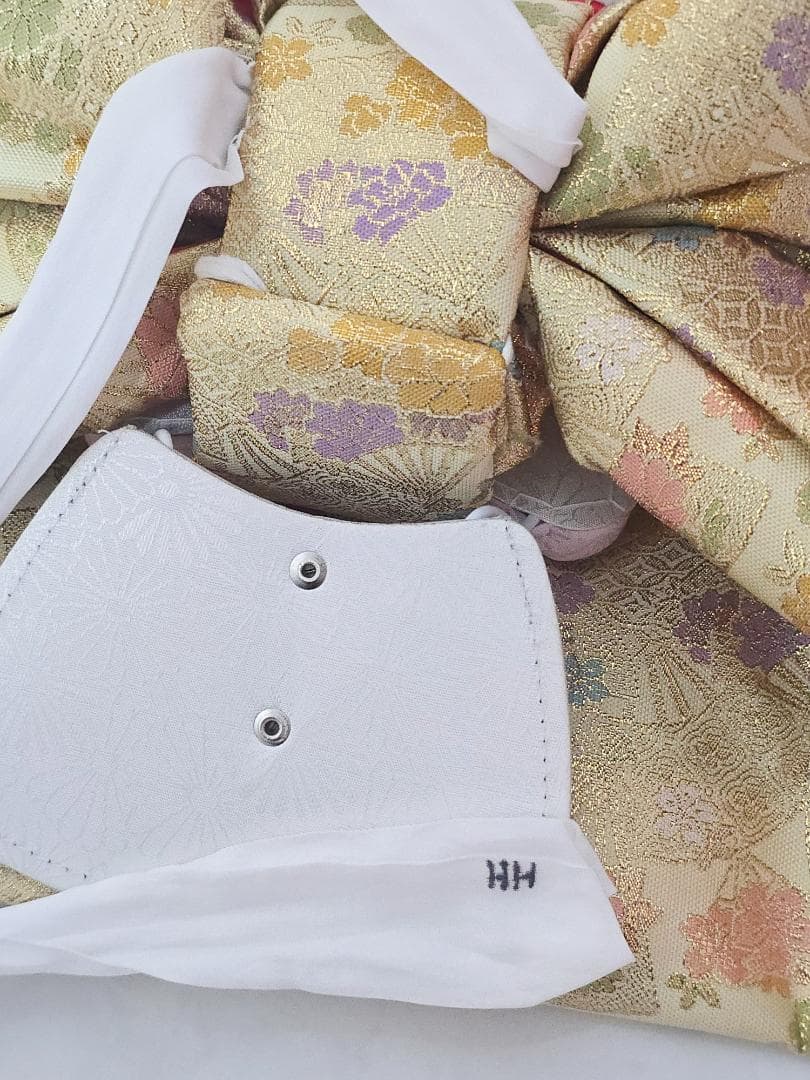 七五三　7歳　水色　着物　セット　女の子 *c86