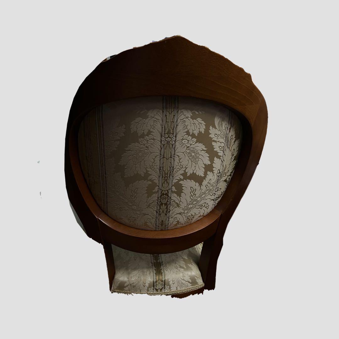 高級✨　木製　ダイニングテーブル　椅子　セット　アンティーク　艶　象嵌　イタリア