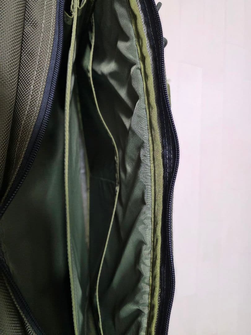 美品☆ブリーフィング 2way ビジネスバッグ ショルダー グリーン