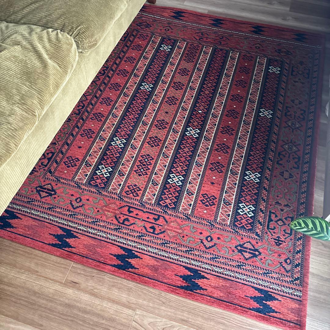 Acme  Supply 幾何学模様ラグ 約120x160cm