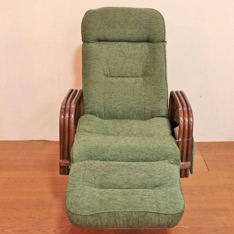 リクライニングソファ ラタン 籐家具 南国スタイル リゾート 214-1348