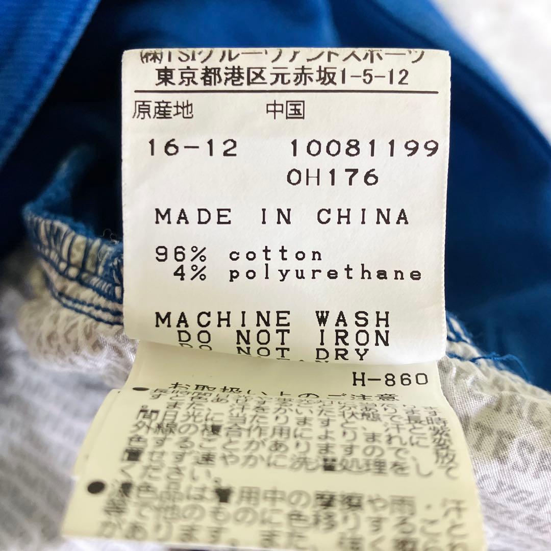 パーリーゲイツ ゴルフパンツ カラーデニム ストレッチ サイズ6