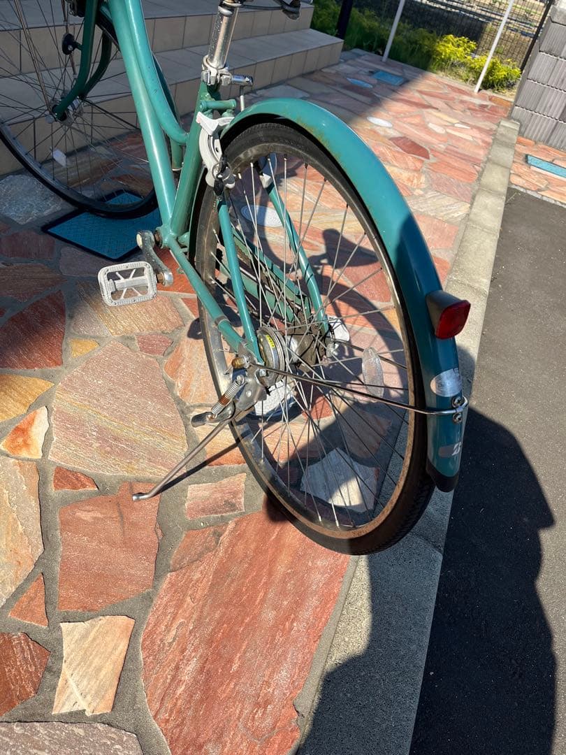 【宮城県仙台市限定】ブリヂストン　自転車　サイズ26 EB63LT グリーン