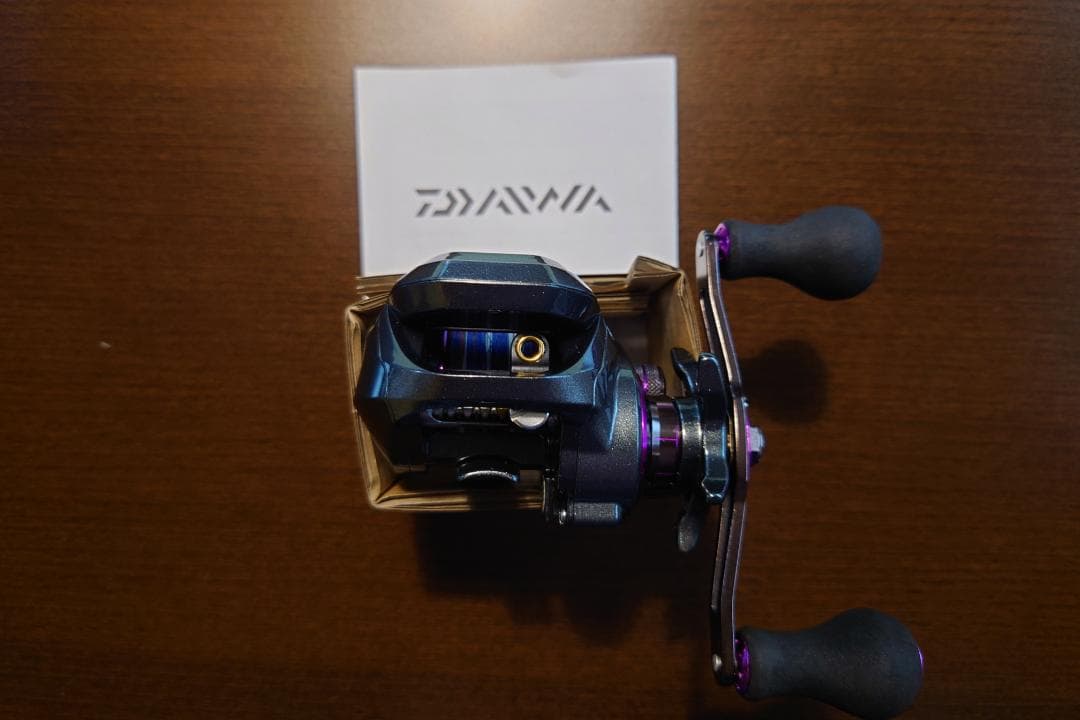 ◆DAIWA 紅牙◆LIGHT SW X IC◇ベイト カウンター付 左巻き