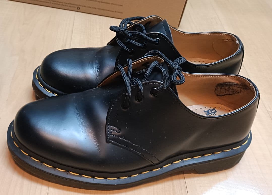N*Y様 Dr. Martens ブラック レースアップ 7 UK