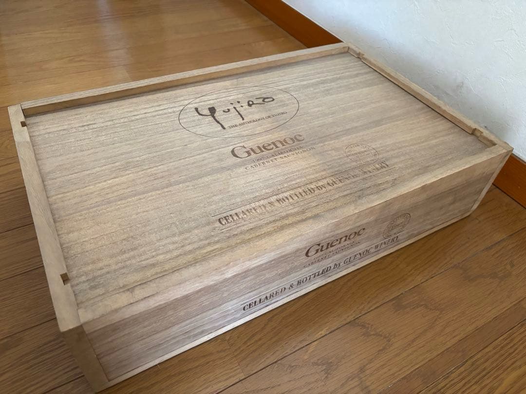 石原裕次郎メモリアルワイン6本セット 豪華木箱入り　1997年Guenoc