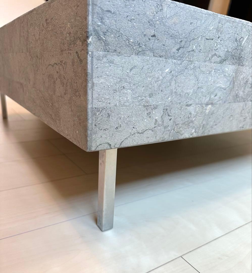 HUKLA日本フクラ スクエアセンターテーブル ストーン 100