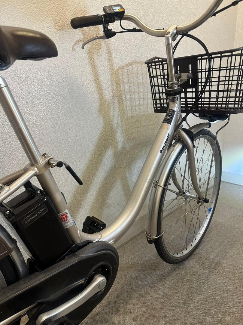 『配送可』ＰＡＮＡＳＯＮＩＣパナソニックＶＩＶＩ大容量１２ＡＨ電動アシスト自転車