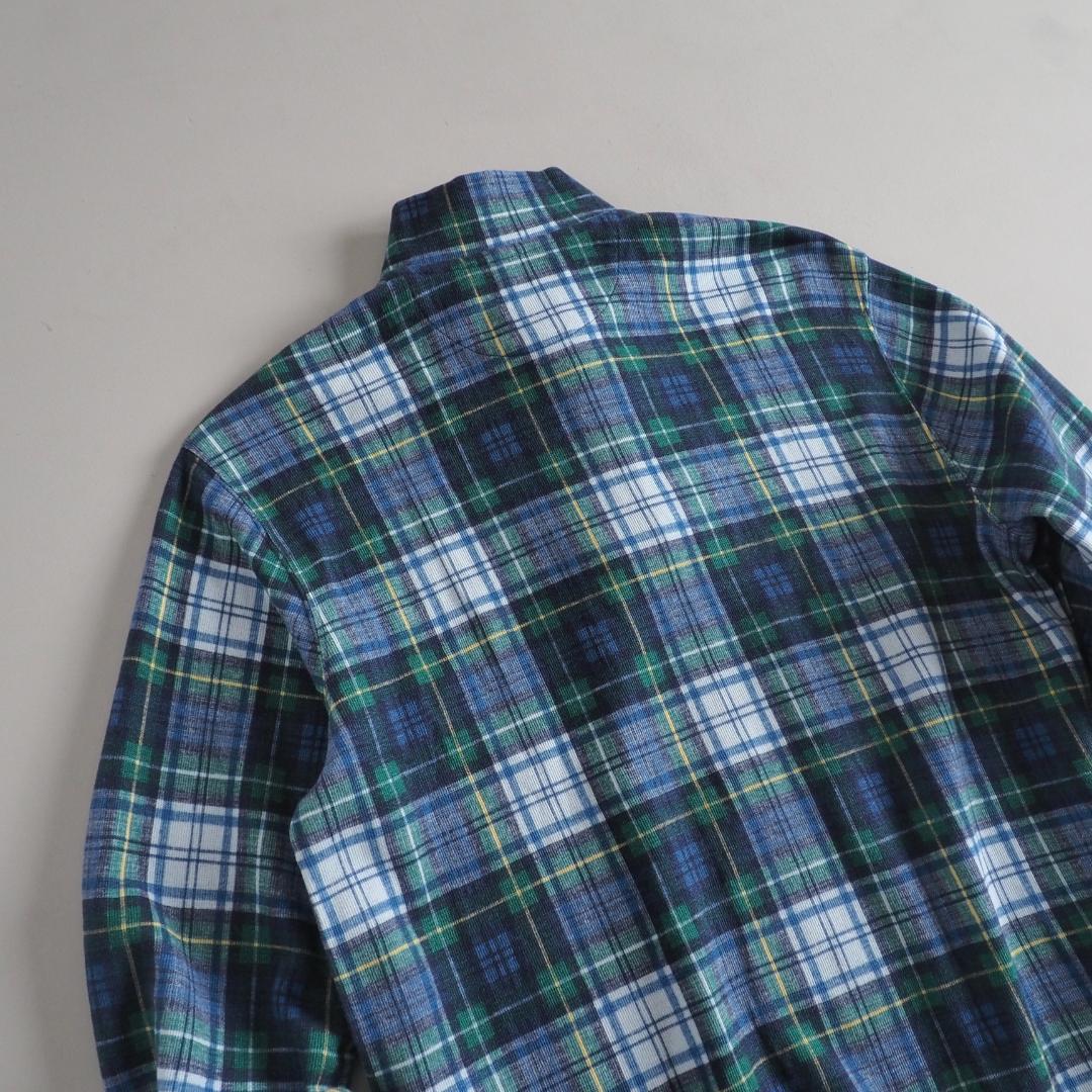 ラルフローレン　新品タグ付き　スウェット　ハーフジップ　チェック柄