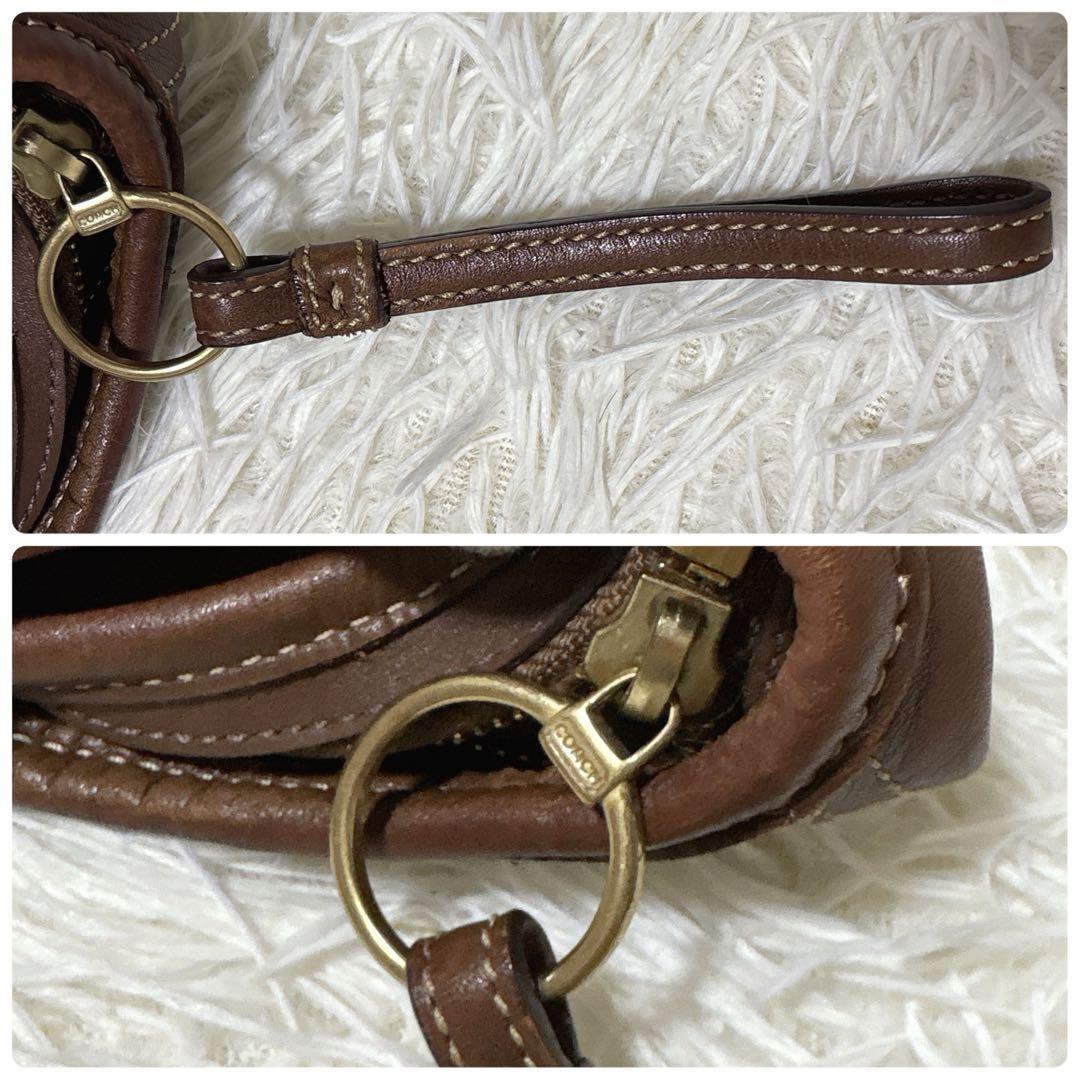 COACH ワンショルダーバッグ レザー 肩がけ ターンロック ホーボー