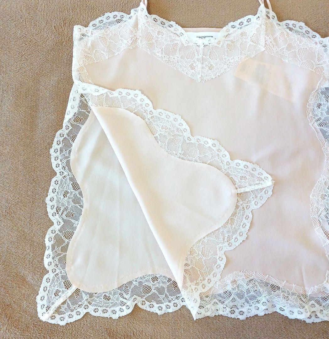 【新品未使用】2025AW　NOBLE　PROVOKE　レースキャミソール