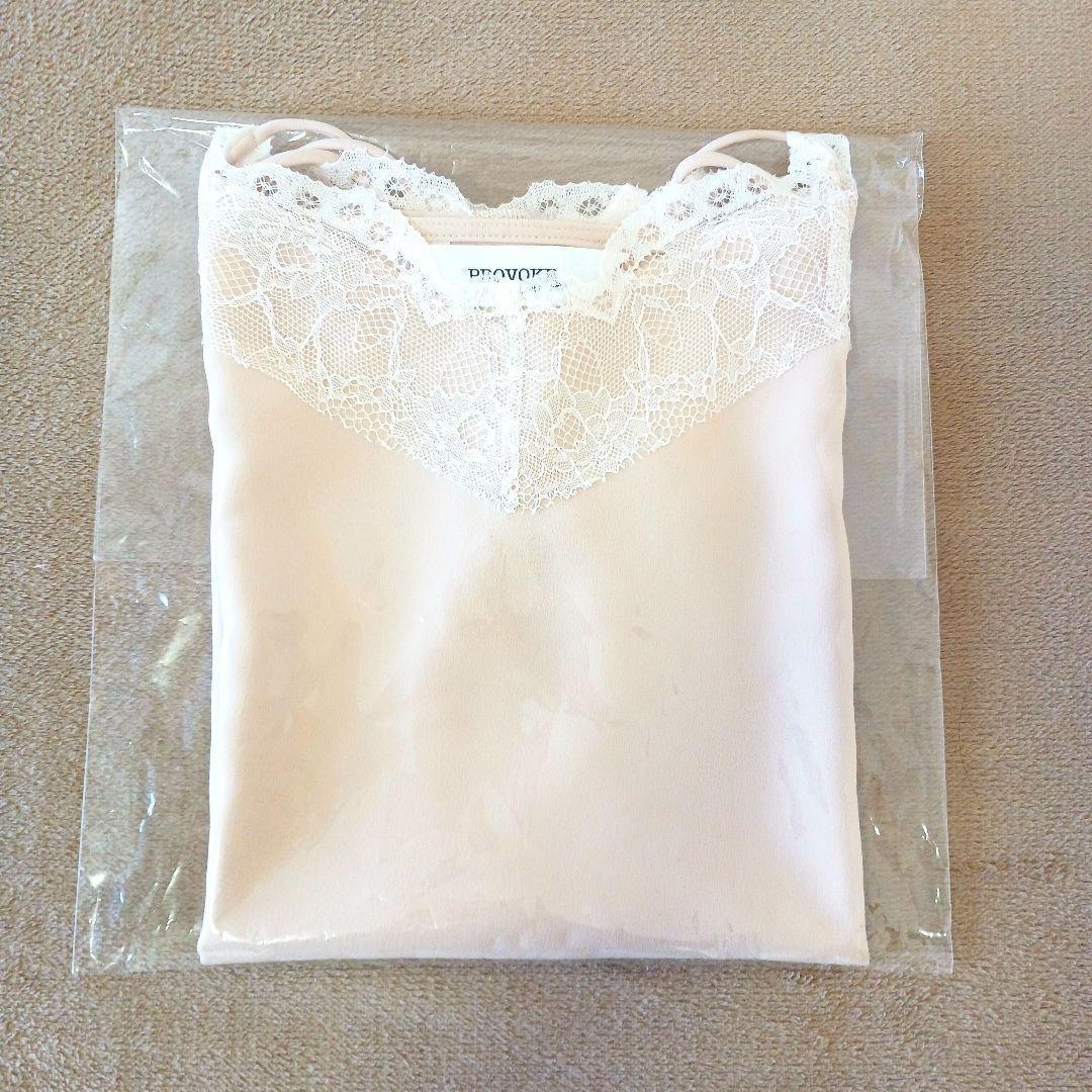 【新品未使用】2025AW　NOBLE　PROVOKE　レースキャミソール