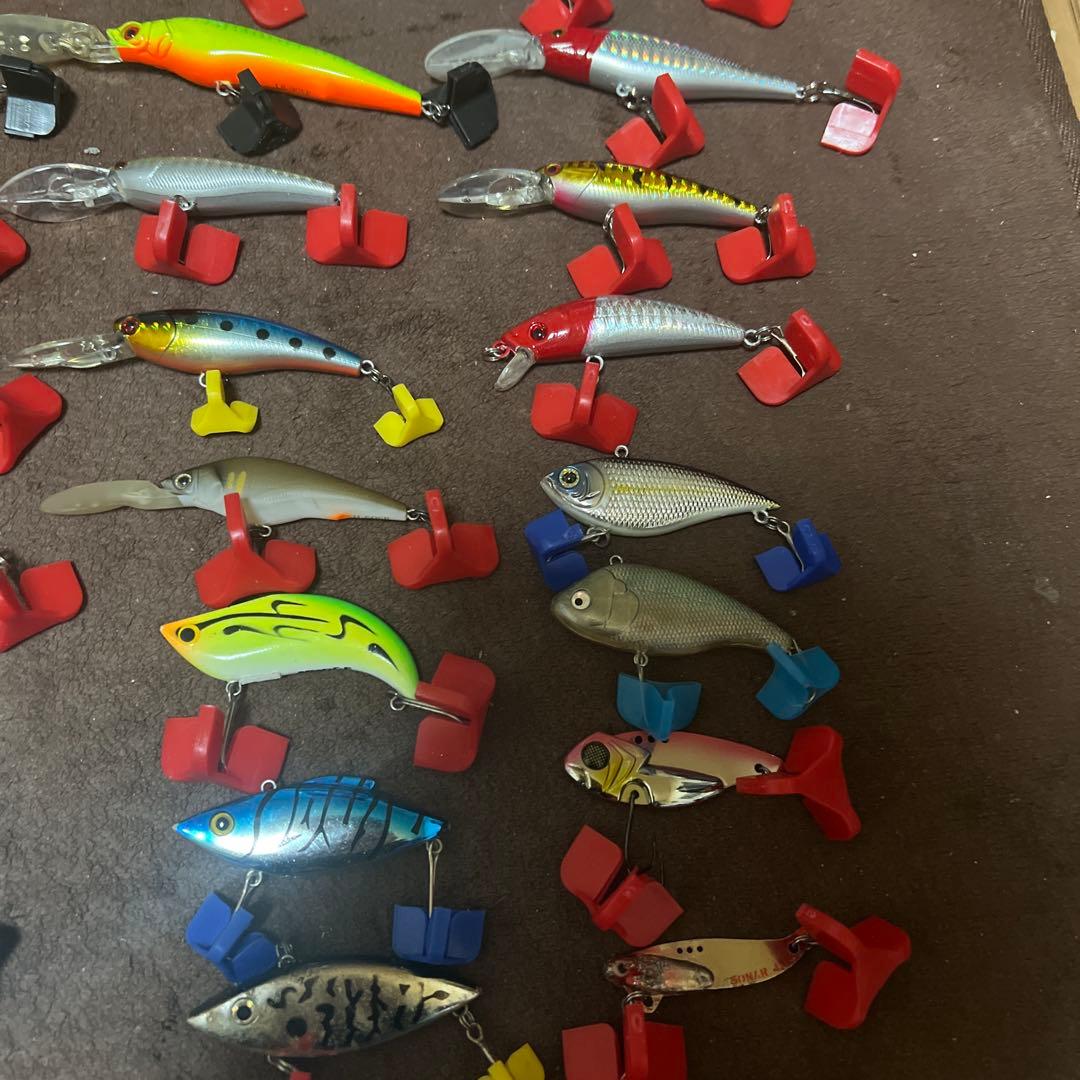 ハードルアー収納ケースとルアーセット約150個