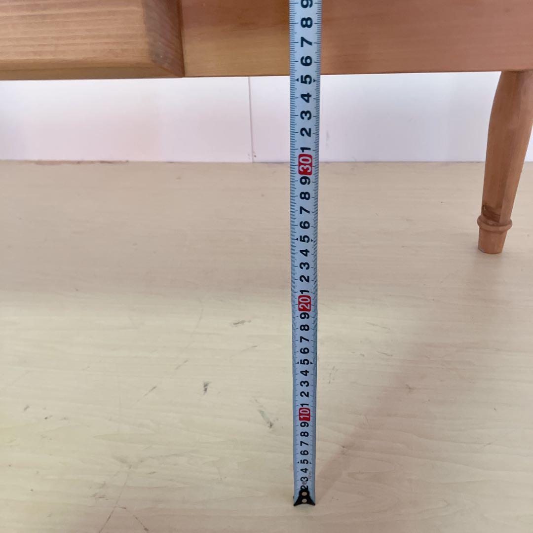 カントリー調　木製　センターテーブル　ローテーブル　ダイニングテーブル